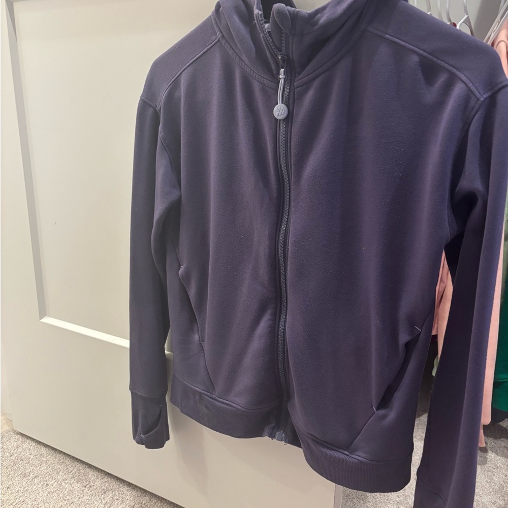 All in Motion purple zip-up